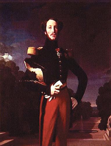 Jean-Auguste Dominique Ingres Portrait of Prince Ferdinand Philippe oil painting image